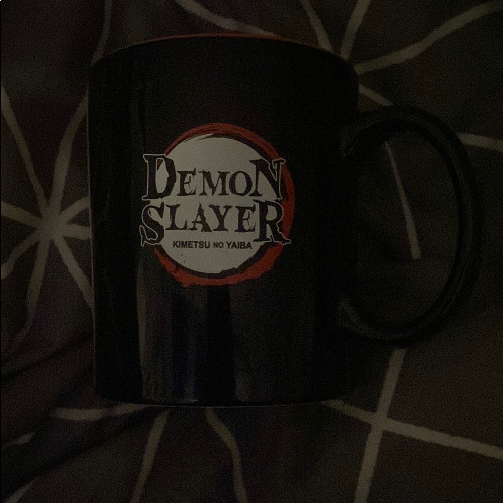 Black and Red Mug for Dining